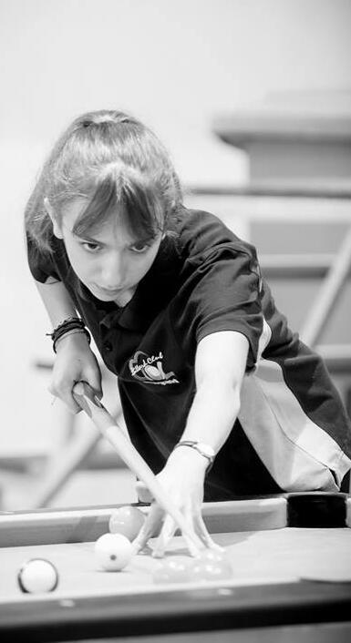Billard au féminin - blackball