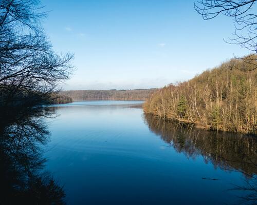 Wandern am See