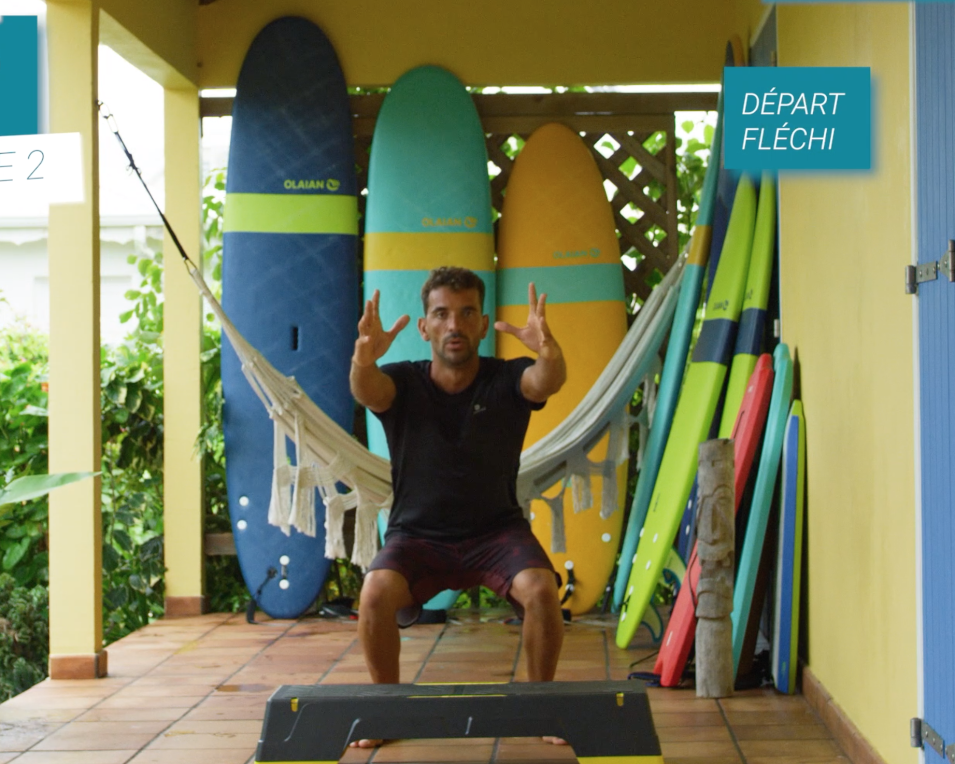 step preparation physique pour surfeurs