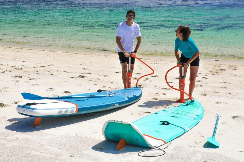 Hoe kies je een pomp voor je opblaasbare stand up paddle board?
