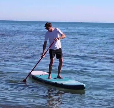 stand up paddle board turn beginner