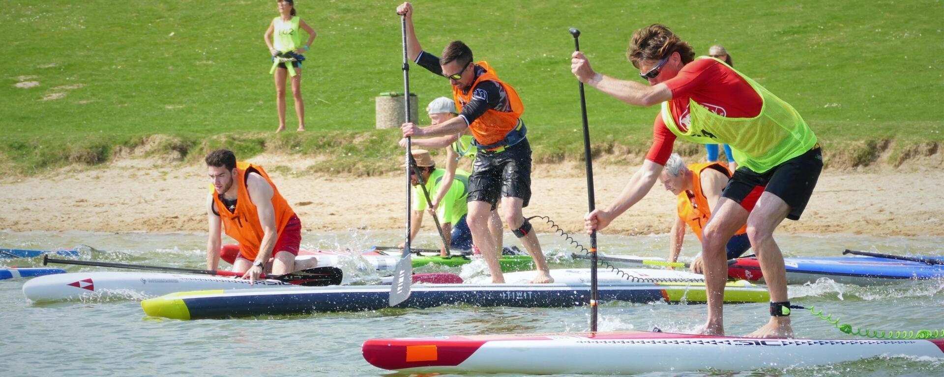 course viking race stand up paddle