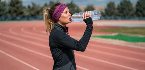 nutrition et hydratation après une marche athlétique de vitesse
