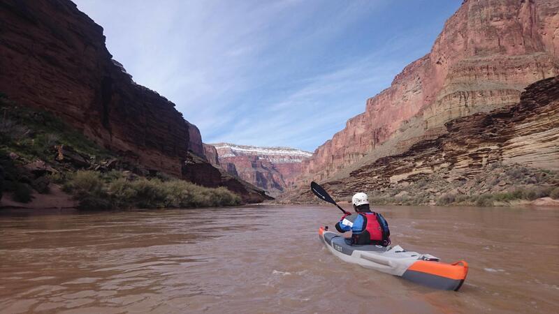 Eric Deguil, descend le colorado avec le kayak gonflable itiwit !