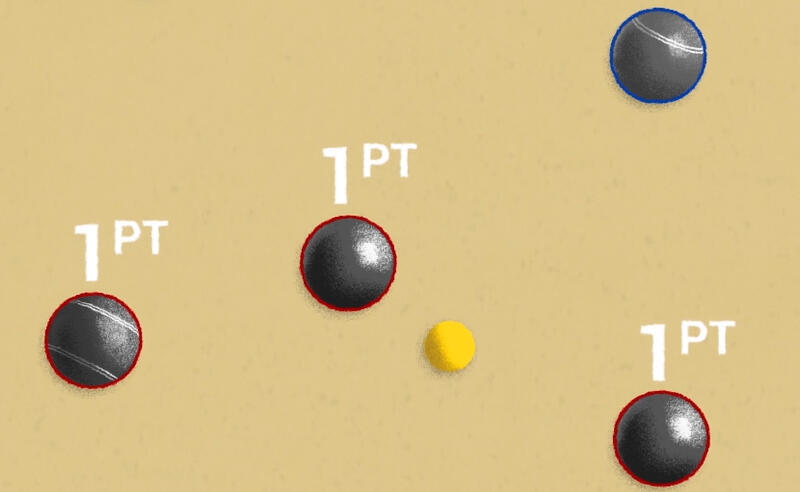 comment compter les points à la pétanque ?