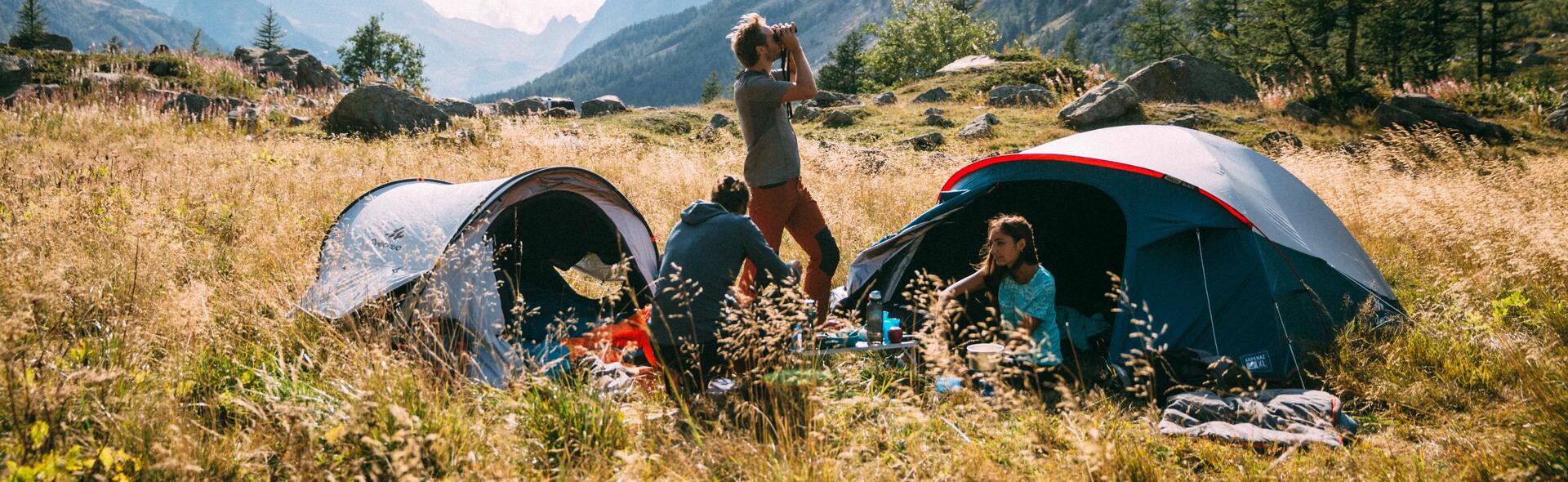 Hoe kun het beste een tent drogen?