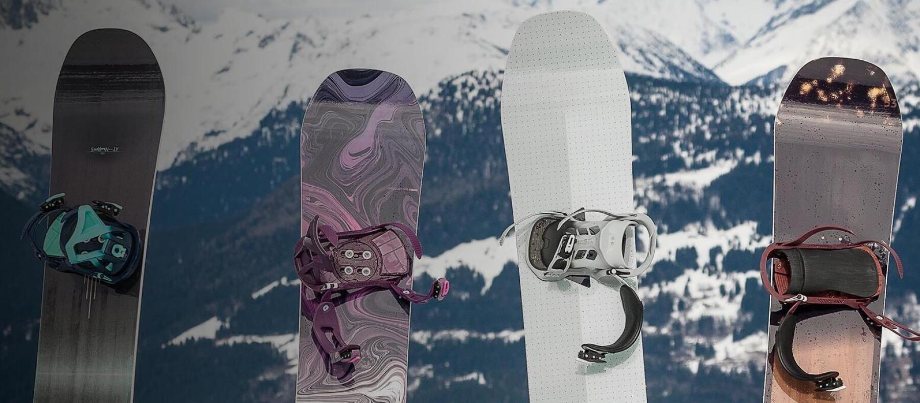 Storage snowboard