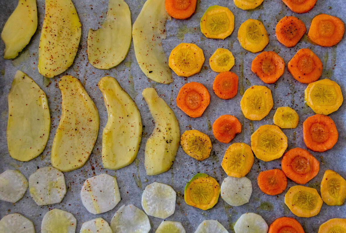 Recipe: Make your own vegetable crisps