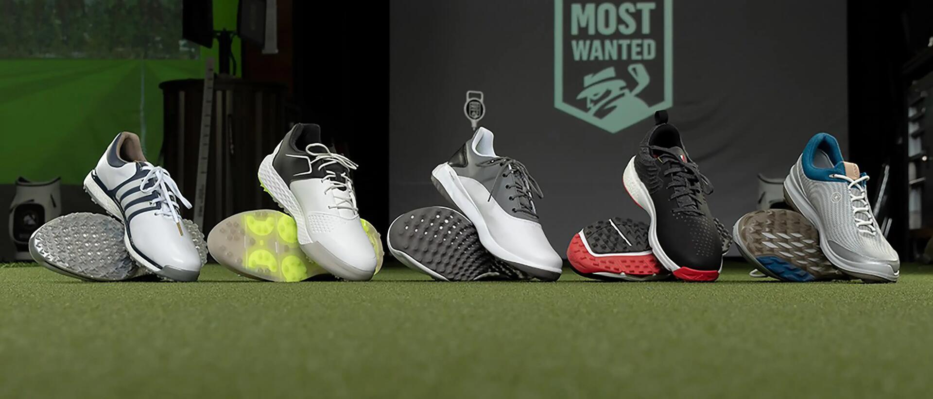 Line of golf shoes