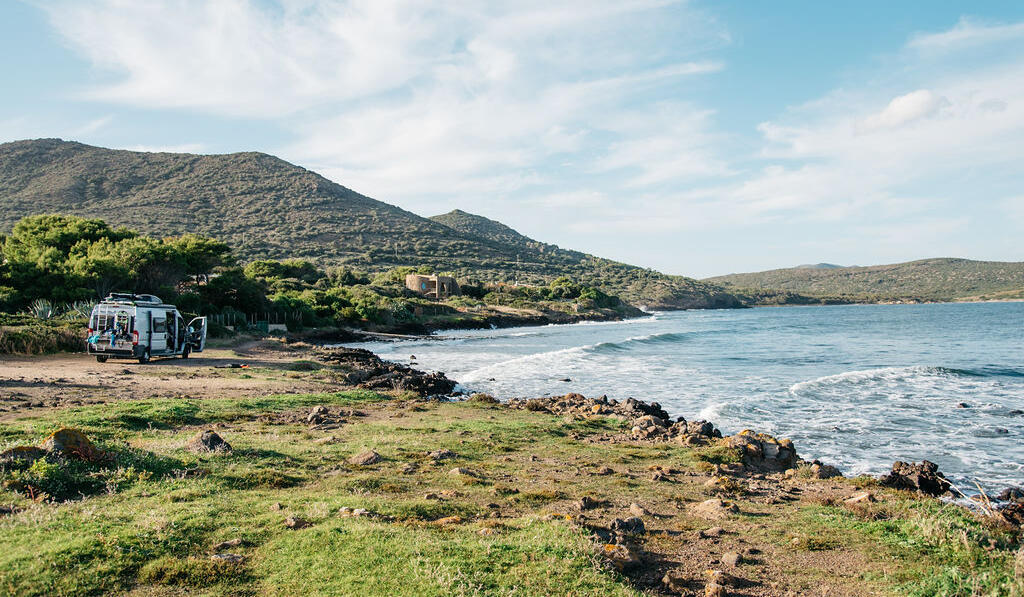 surf trip en van en sardaigne