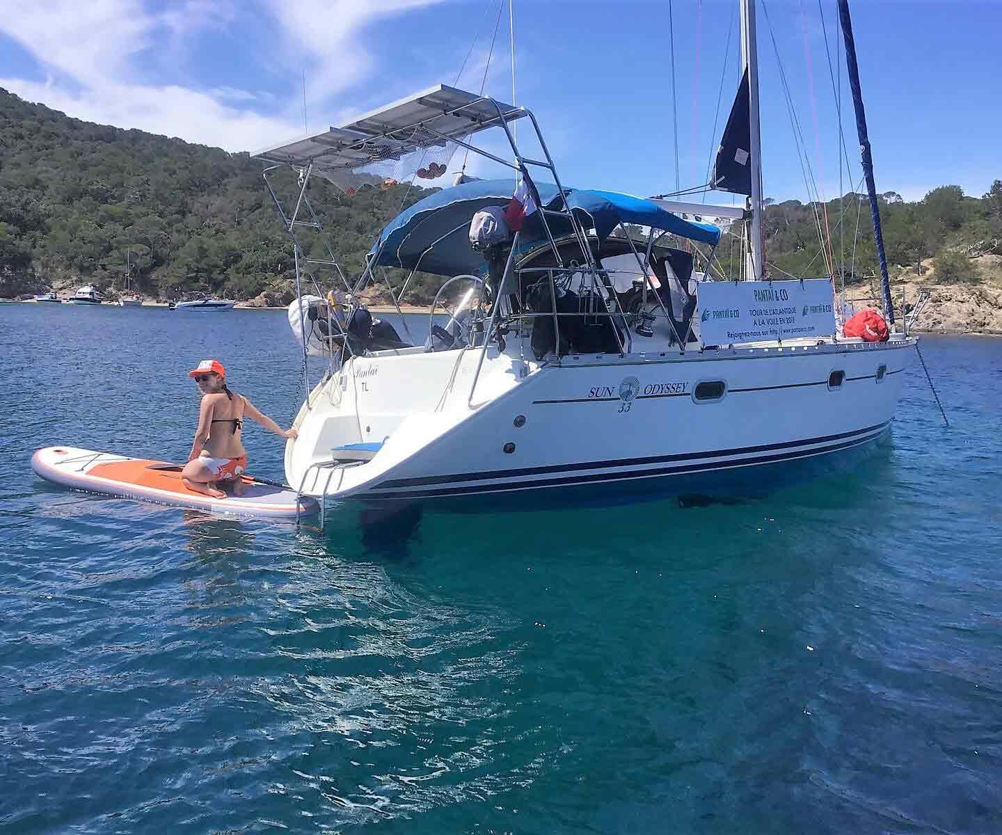 boat stand up paddle