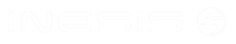 Logo Inesis transparant wit golf Logo Inesis transparant wit golf
