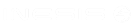 logo inesis blanc png