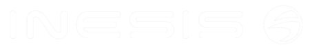 logo inesis blanc png