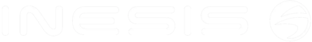 Logo Inesis Transparent Blanc golf