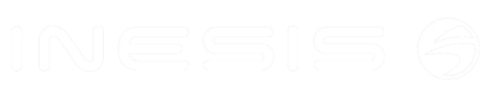 Logo Inesis Transparent Blanc golf