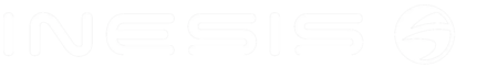 Logo Inesis Transparent Blanc golf