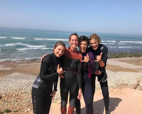 stand up paddle surf trip marocco