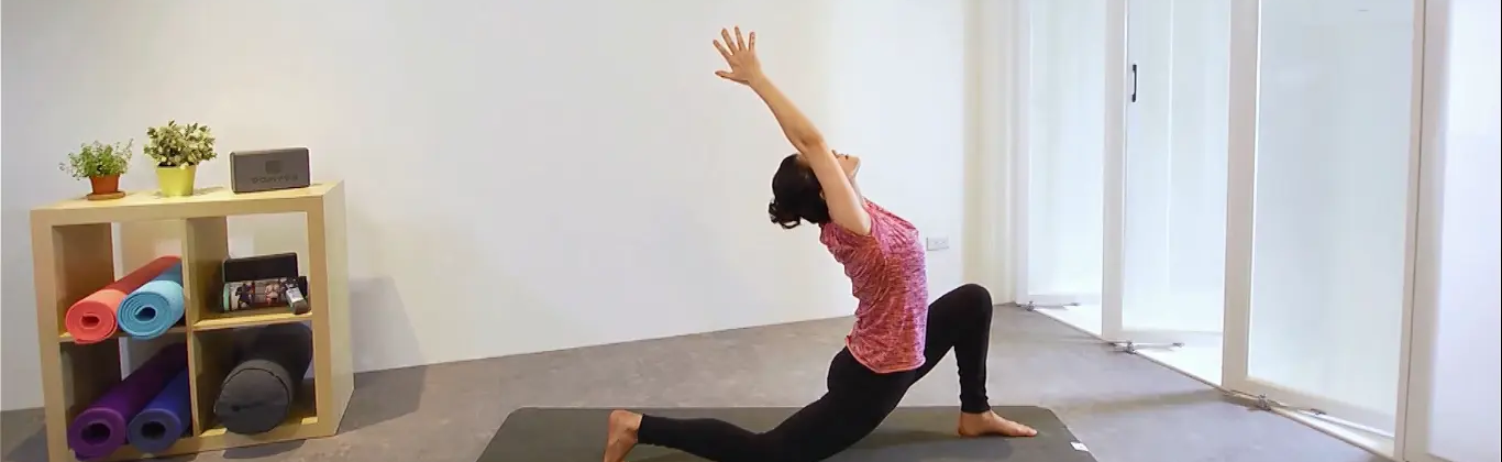 瑜珈教學影片： 拜日式