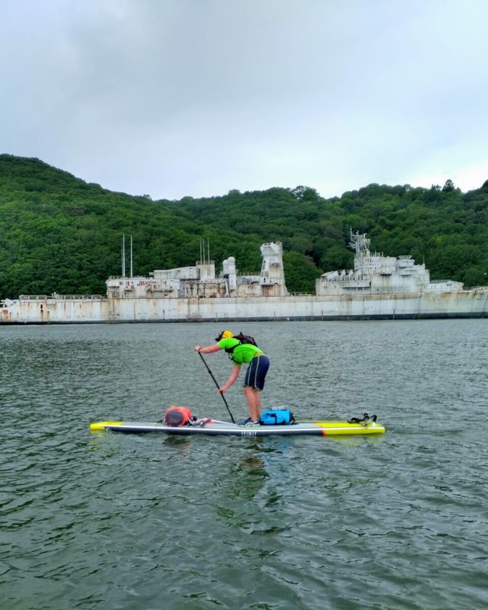 nantes brest trip stand up paddle