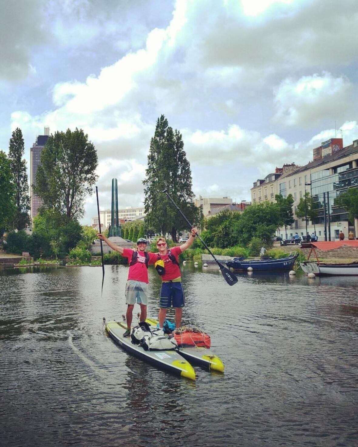 nantes stand up paddle trip