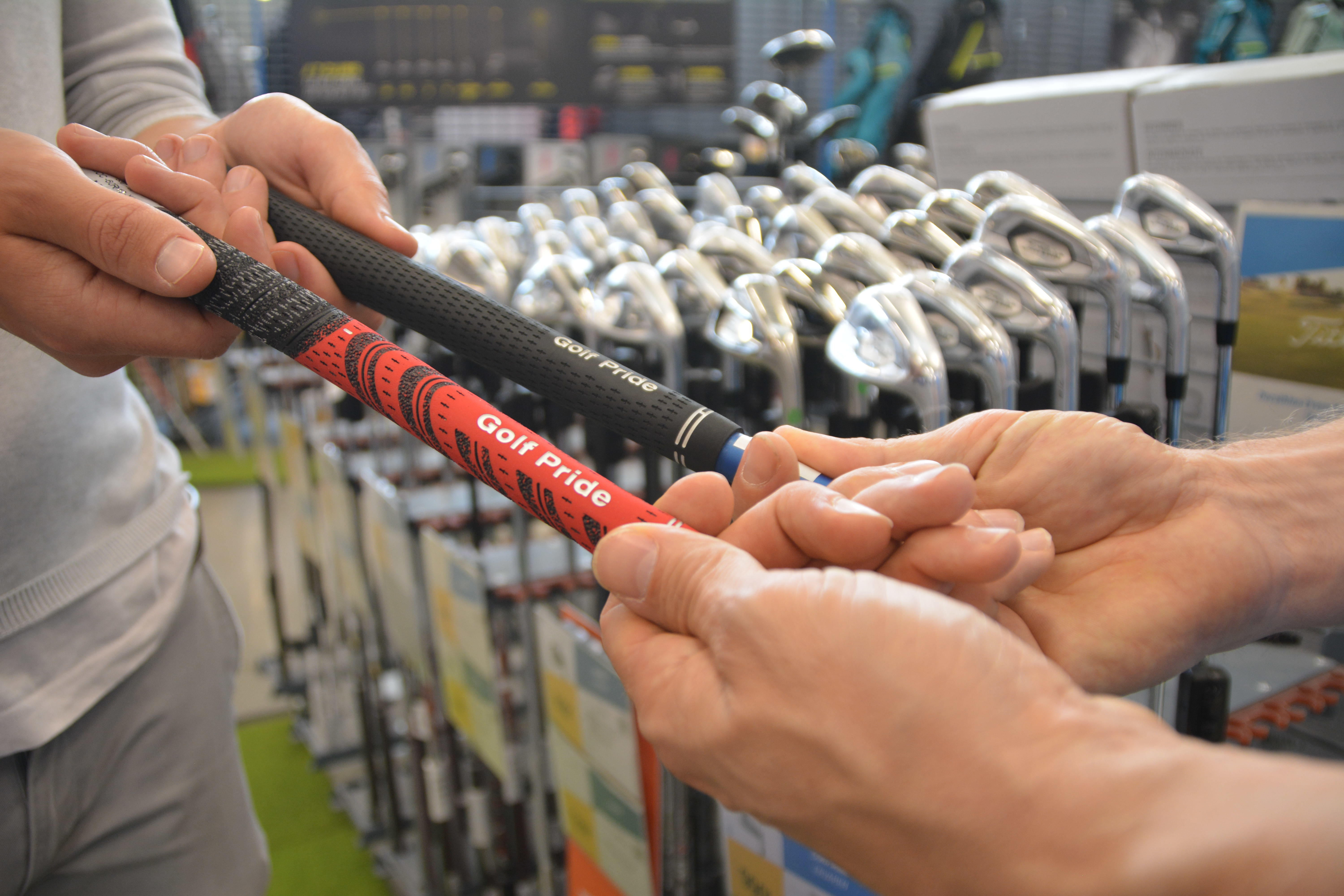 Fitting golfclubs