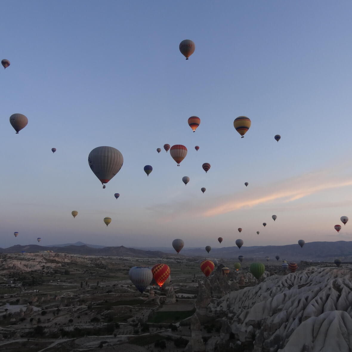 Cappadoce montgolfières trek turquie