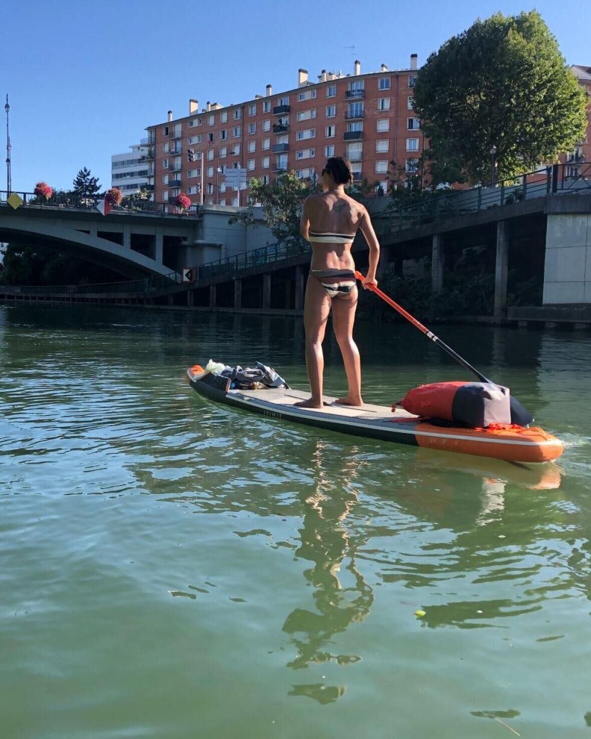 stand up paddle gonflable trip paris