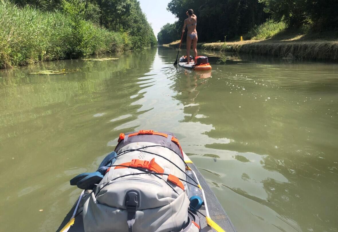 bivouac trip stand up paddle marne