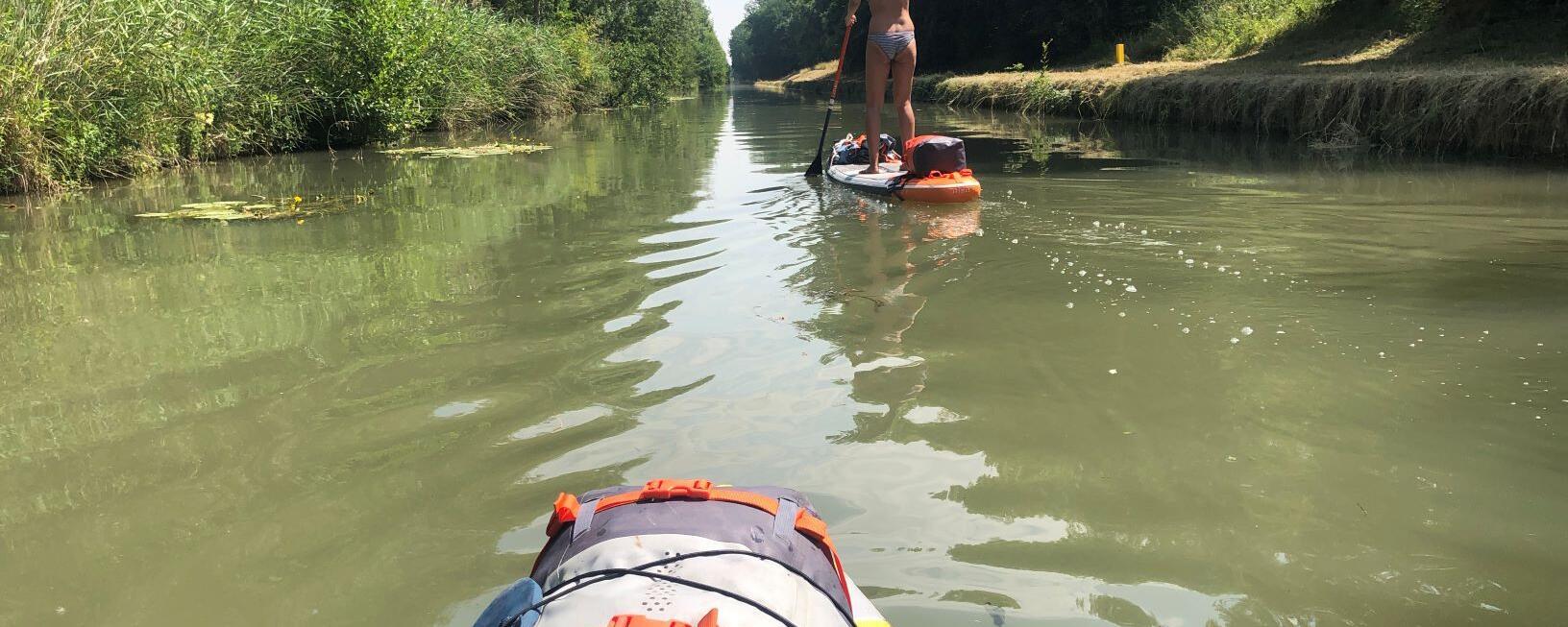 stand up paddle france trip