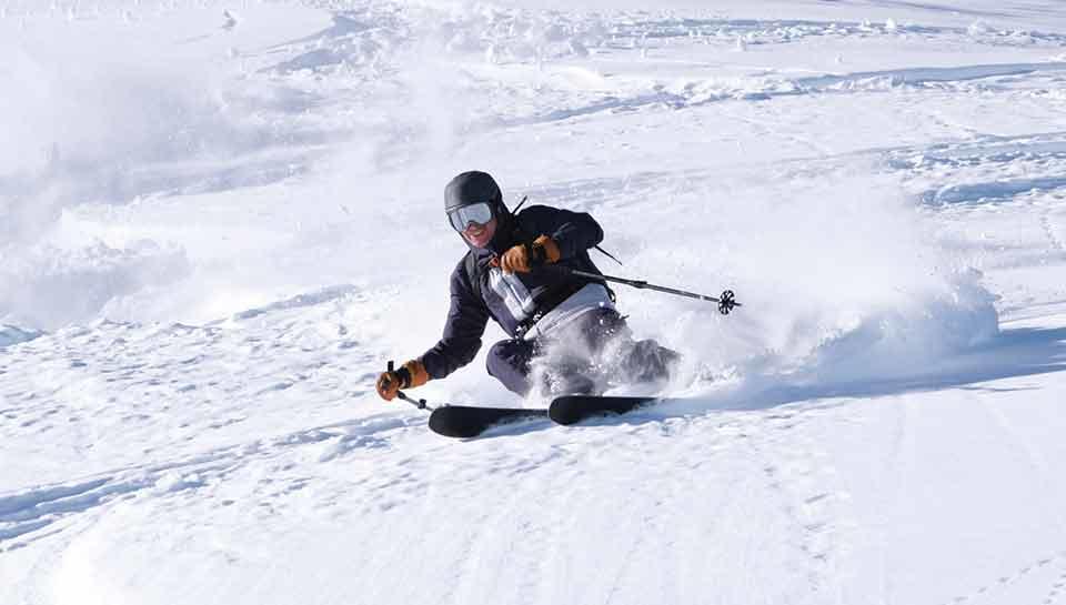 Amazon Homme Sport & Maillots de bain Vêtements de ski Accessoires ski Ski Fox Drôle Avec Des Lunettes De Ski Ski Snowboard Cadeau T-Shirt 