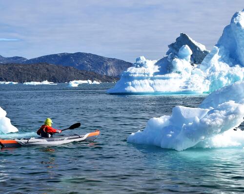 Greenland in kayak