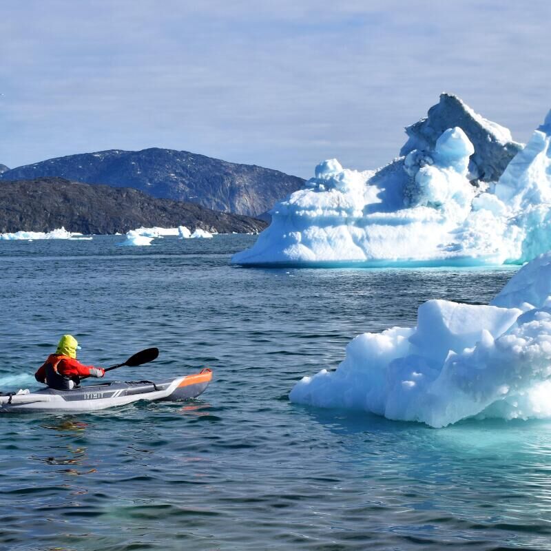 Greenland in kayak