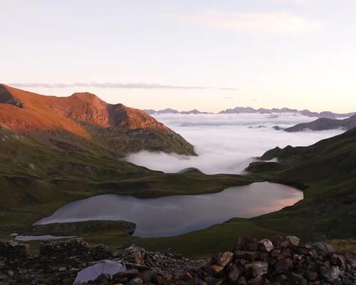 itineraire trek dans les pyrénées