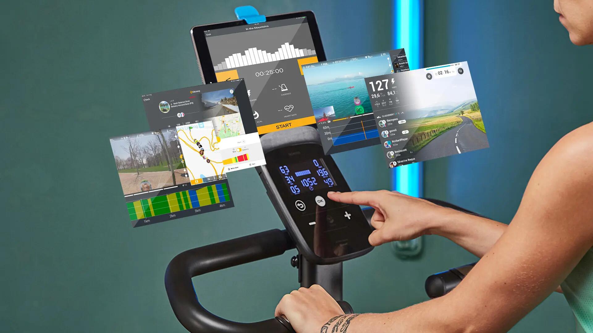 Challenge bike ultra silencieux, fluide, performant, 1500w et connecté à zwift