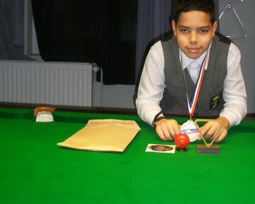 Sport billard : Qayyim, jeune prodige de Snooker