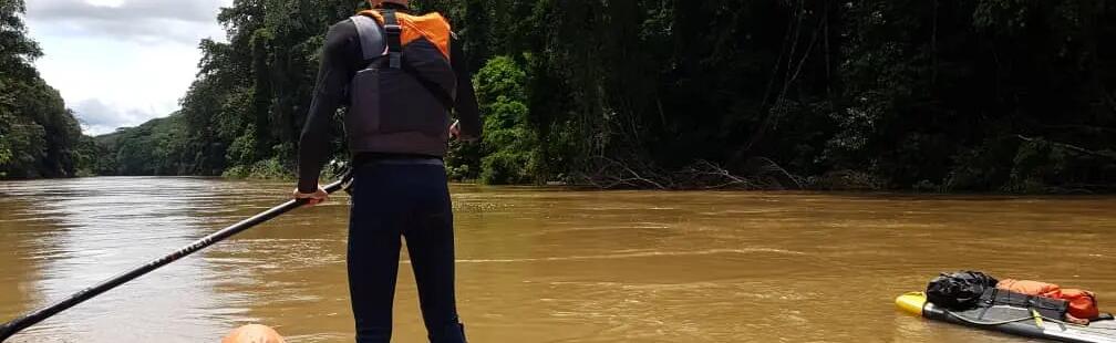 stand up paddle trip cameroun