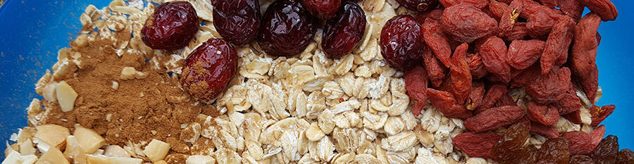 Recette / Müesli goji et cranberries