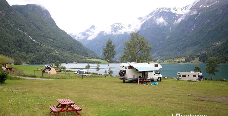 挪威親子露營與冰川健行