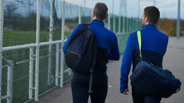 football bag with boot compartment