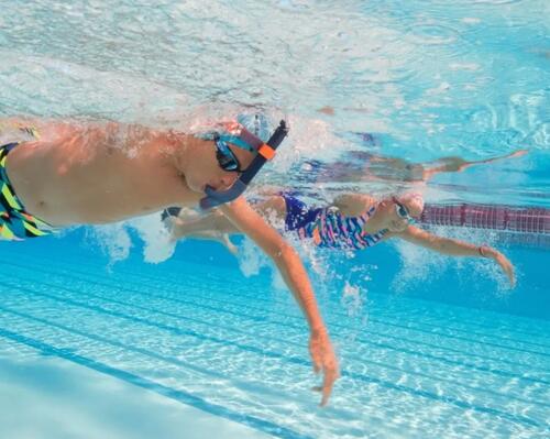 The importance of breathing properly while swimming
