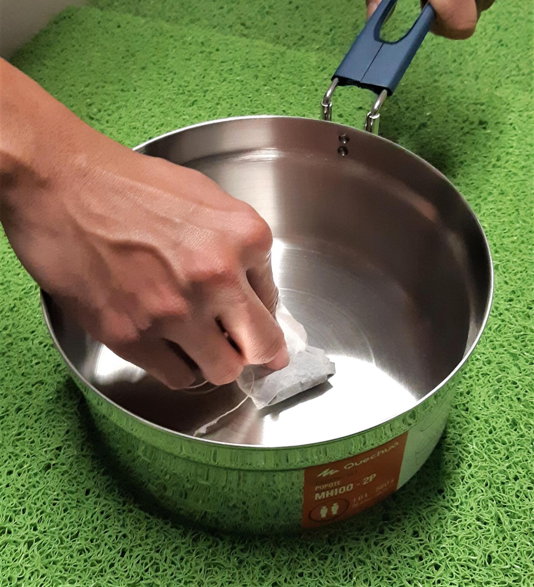 how to clean your cooking pot