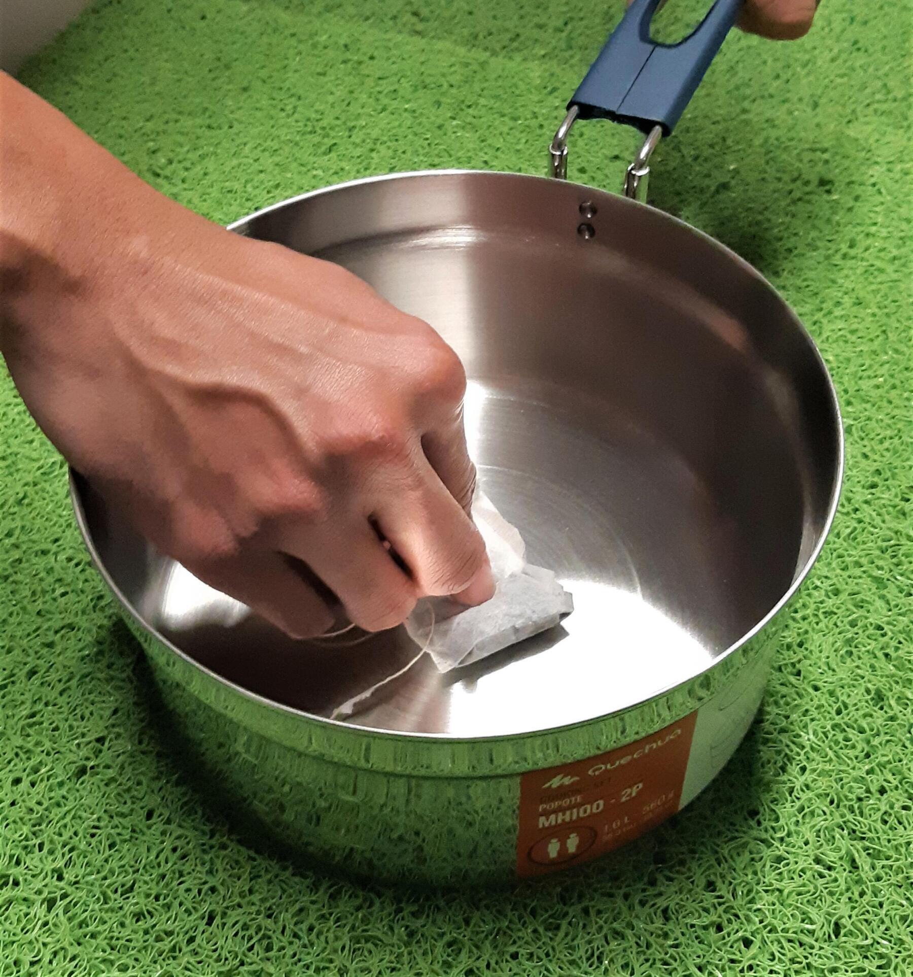 how to clean your cooking pot