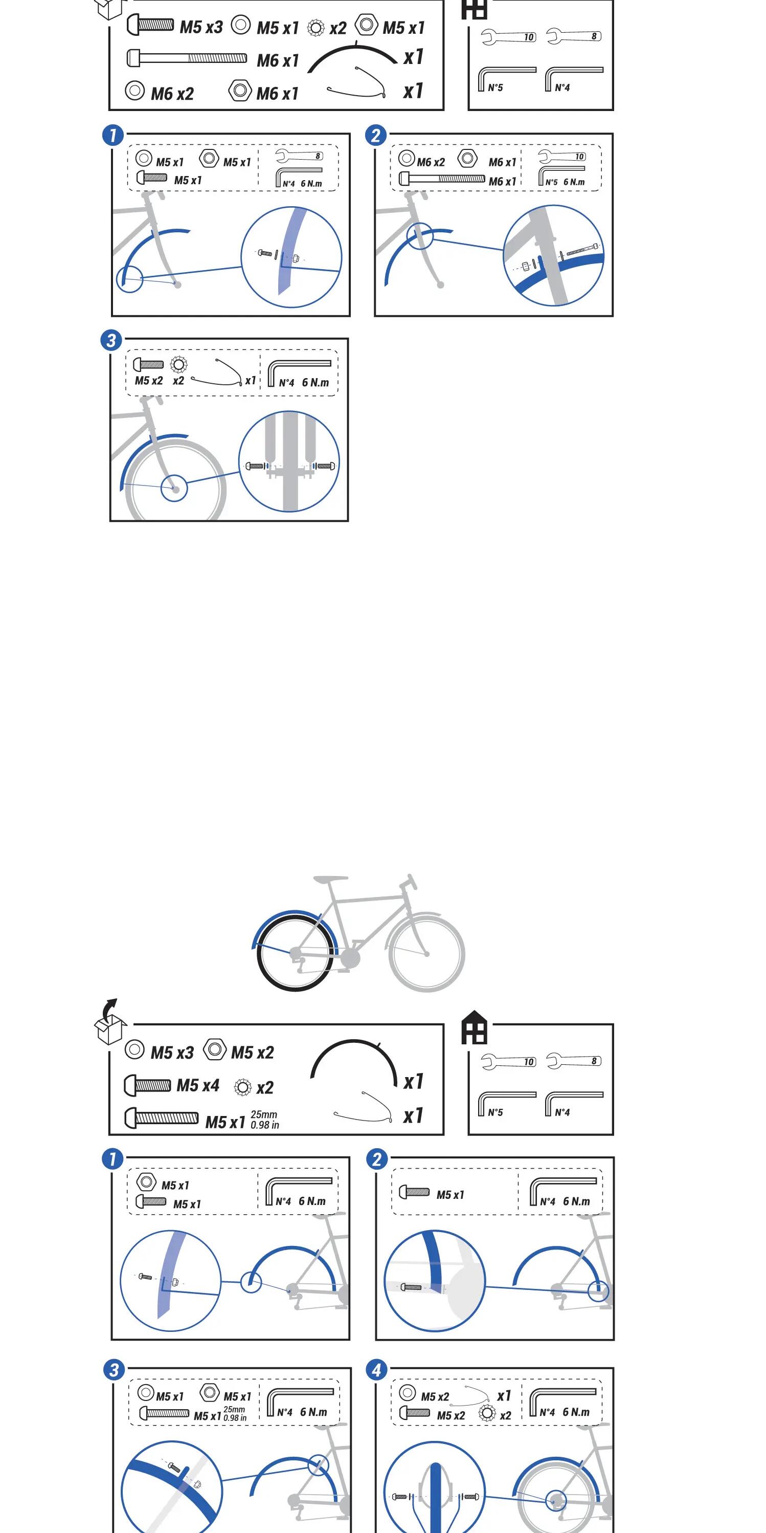 how-to-fit-mudguards-hybrid-bike
