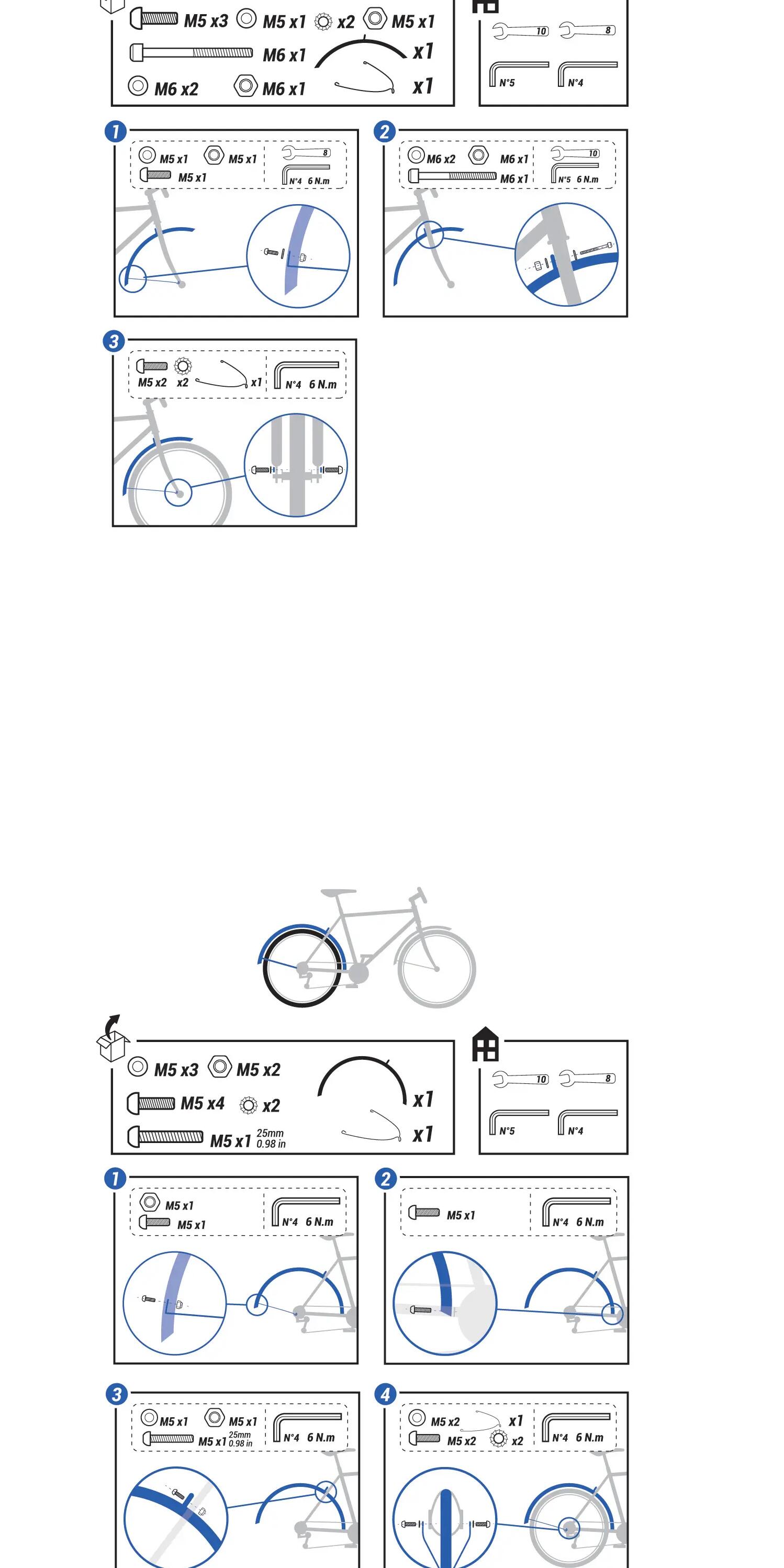 how-to-fit-mudguards-hybrid-bike