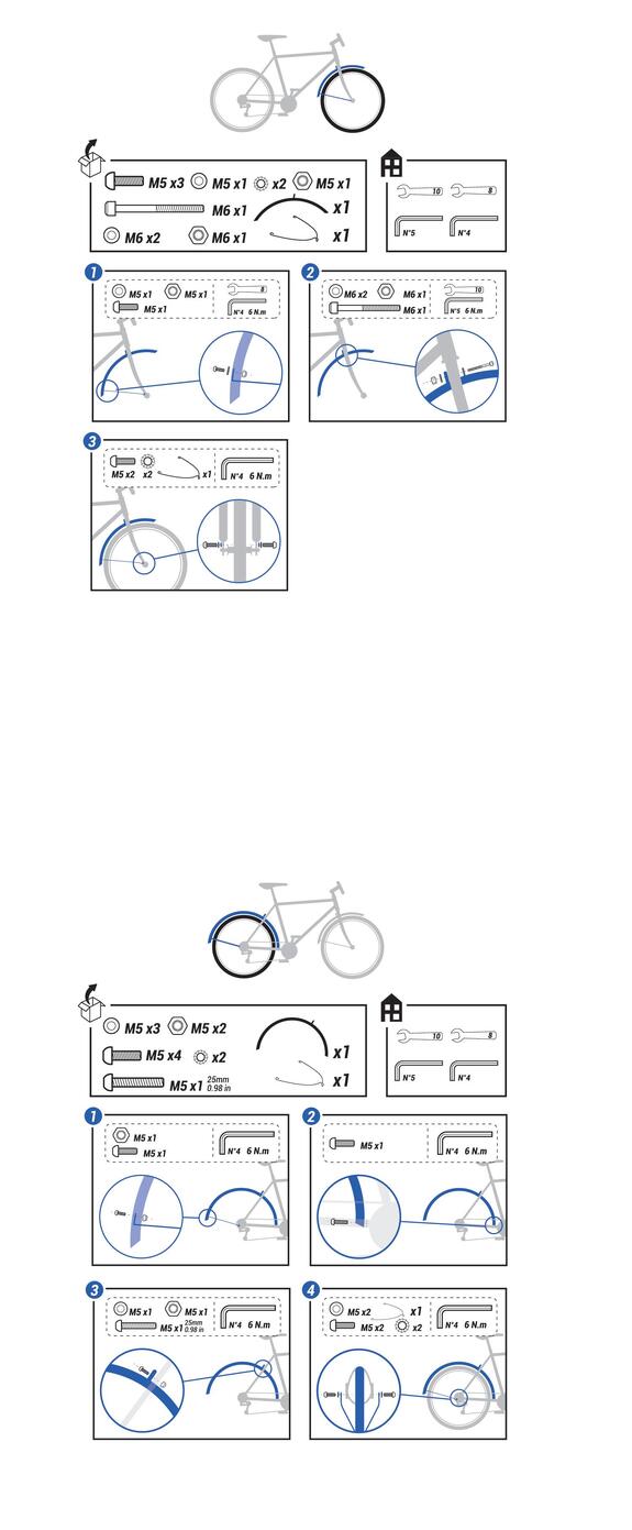 como-montar-os-guarda-lamas-bicicleta-de-trekking como-montar-os-guarda-lamas-bicicleta-de-trekking