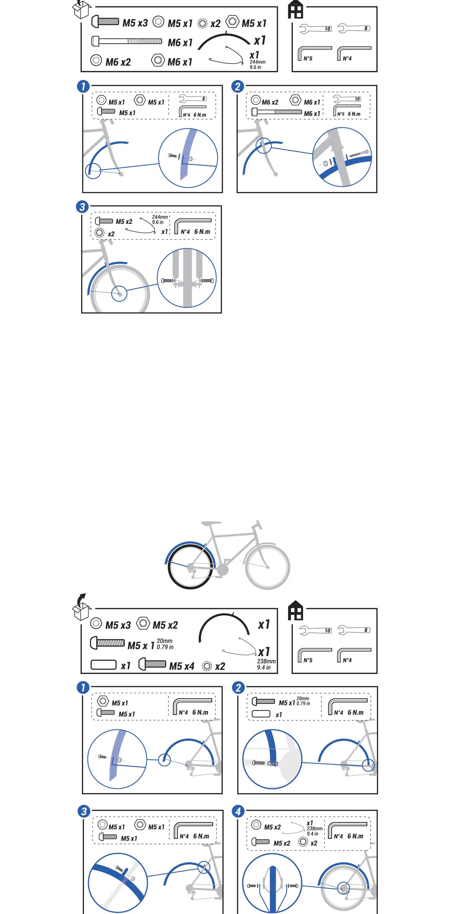 how-to-fit-mudguards-hybrid-bike