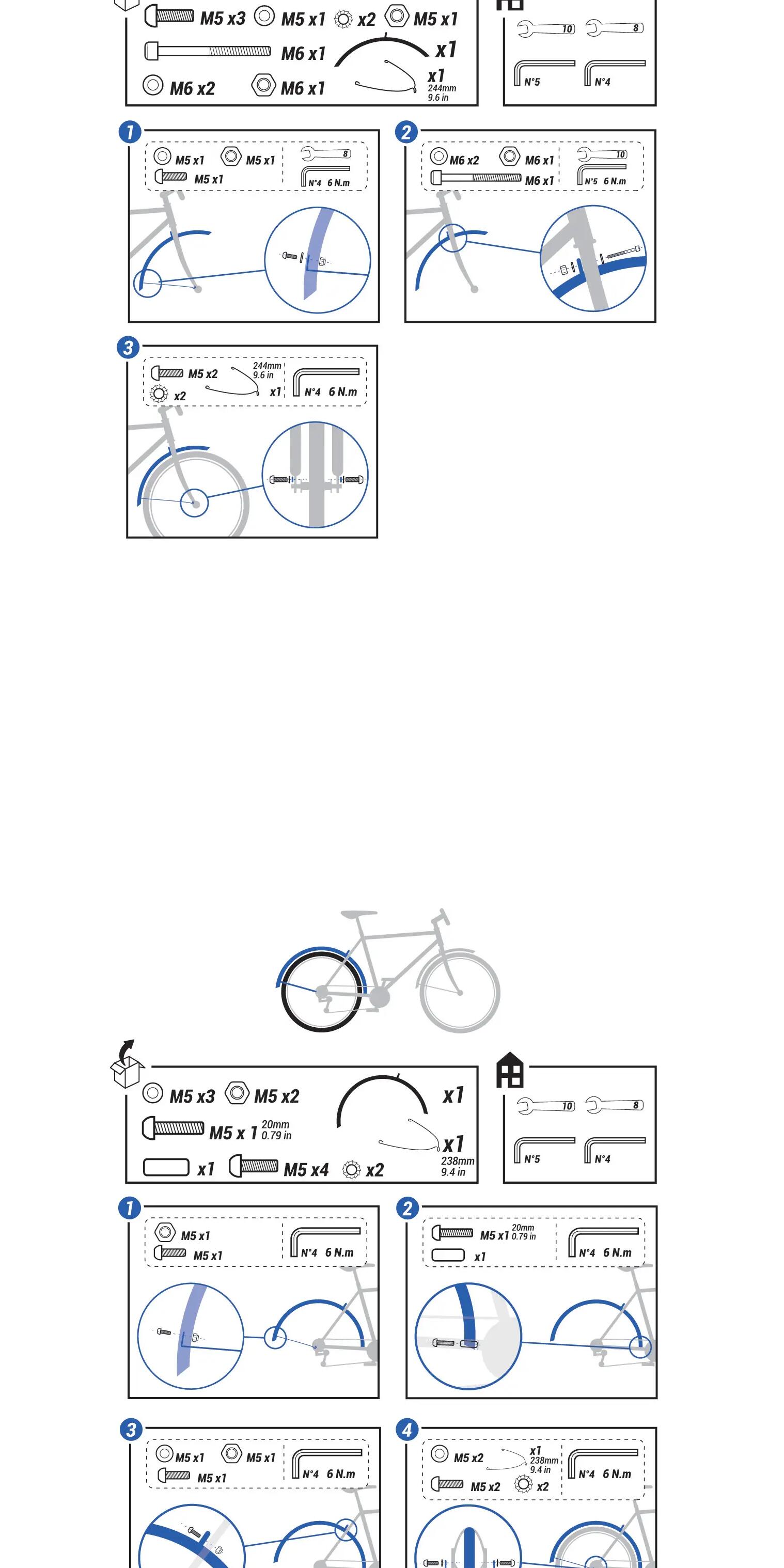 how-to-mount-hybrid-bike-mudguards