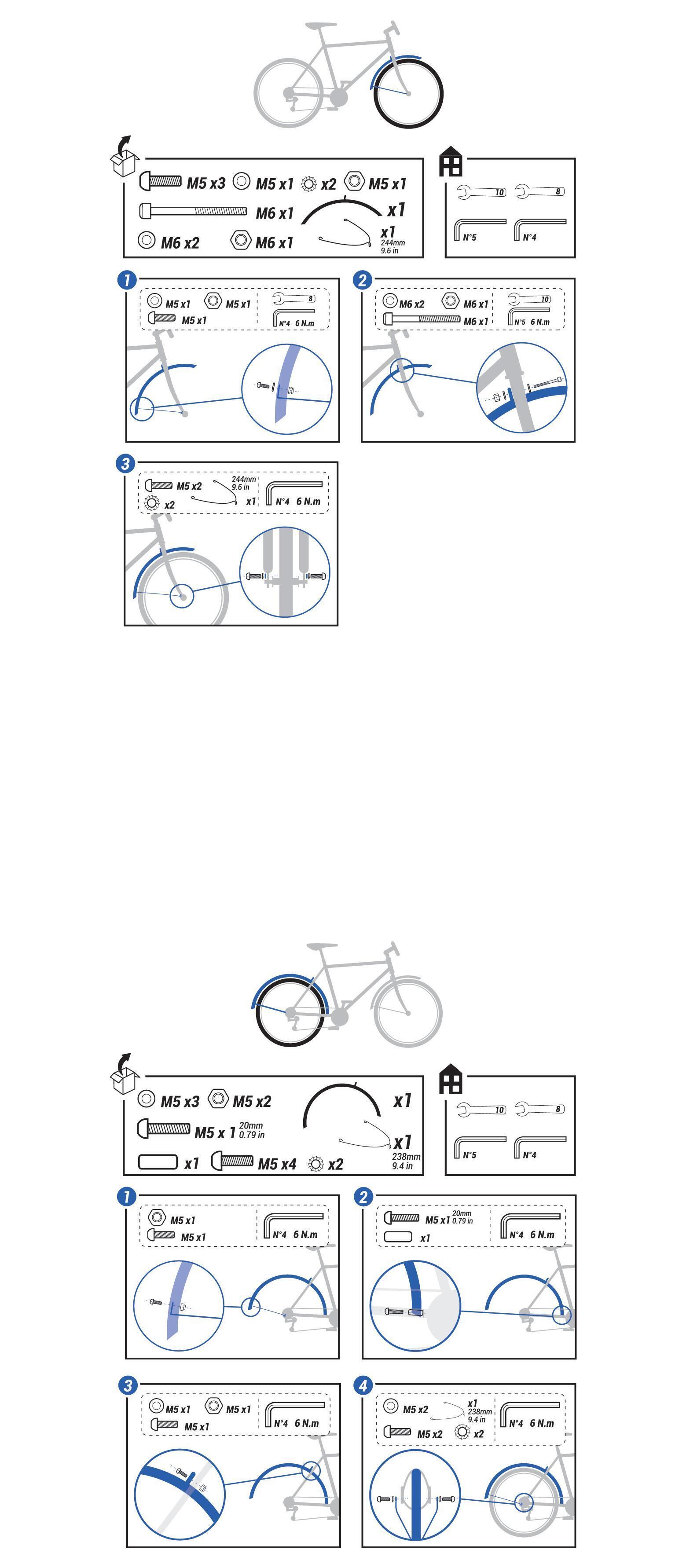 how-to-fit-mudguards-hybrid-bike