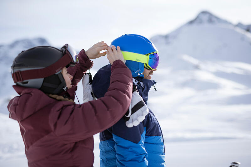 Comment mettre un masque avec un casque de ski
